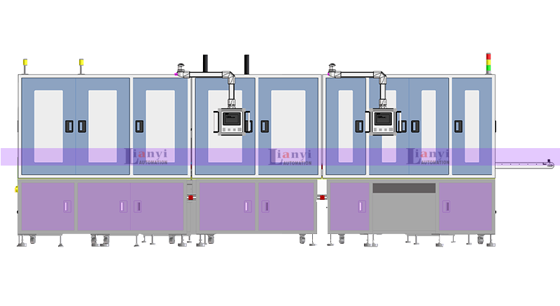 血糖儀PCB板自動(dòng)組裝焊接電池片生產(chǎn)線(xiàn)